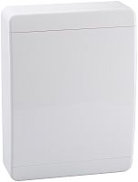 Бокс пластиковый Кэаз OptiBox ЩРН-П-24 P-BNN-2-24-IP41 (385х290х102мм) IP40 белая дверца картинка 